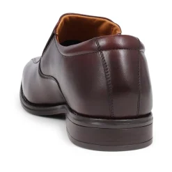 Smart Leather Moccasins - Brown