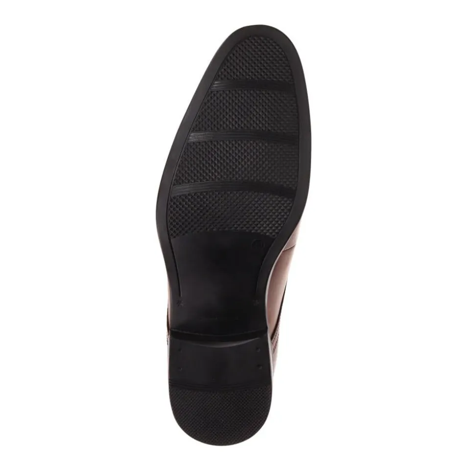 Smart Leather Shoes - Brown