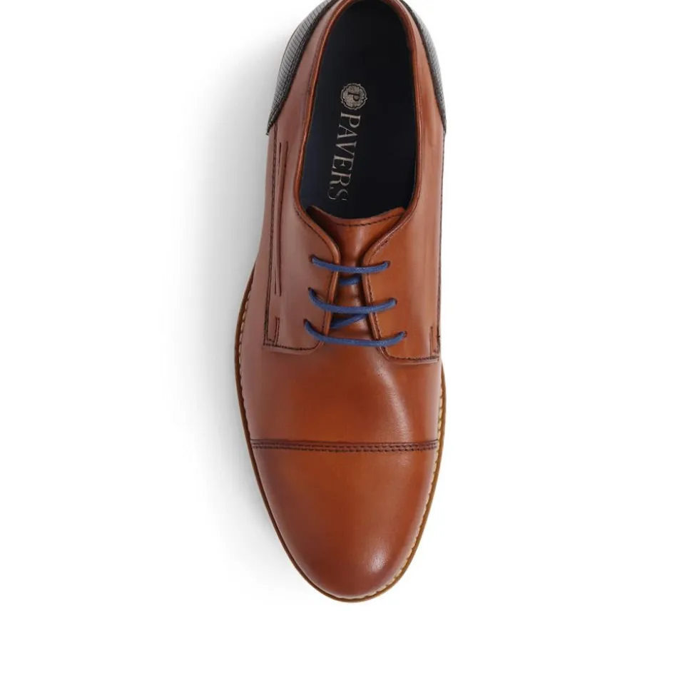 Smart Leather Shoes - Tan
