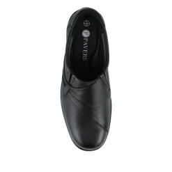 Smart Leather Slip-On Shoes - Black