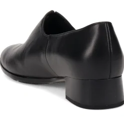 Smart Leather Slip-On Shoes - Black