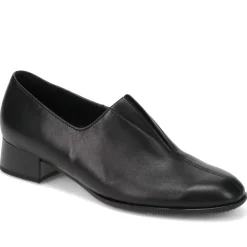 Smart Leather Slip-On Shoes - Black