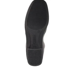 Smart Leather Slip-On Shoes - Black
