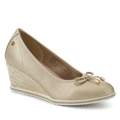 Smart Memory Foam Espadrilles - Soft Gold