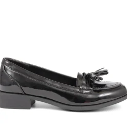 Smart Patent Loafers - Black Patent