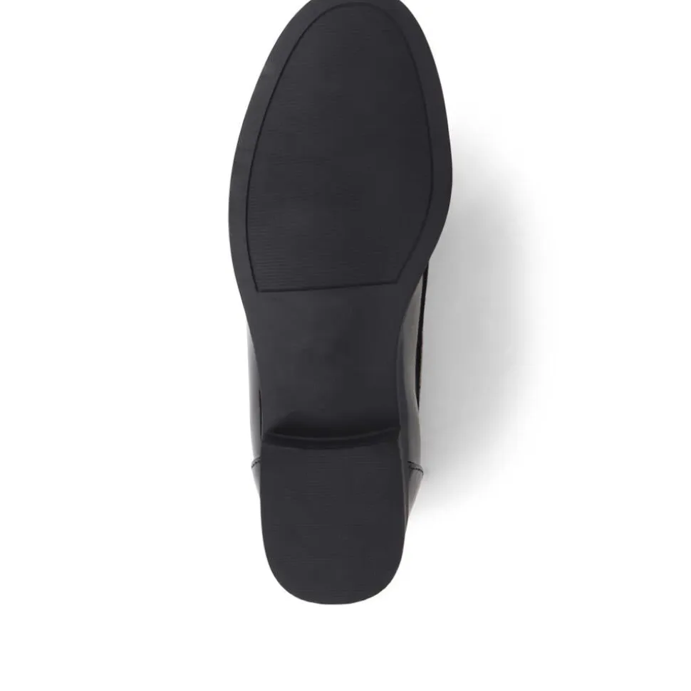 Smart Patent Loafers - Black Patent