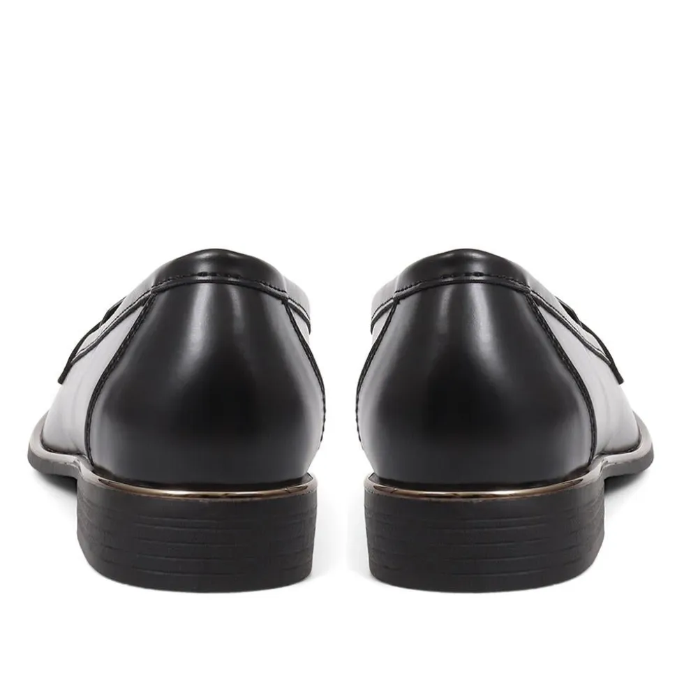 Smart Slip-on Loafers - Black