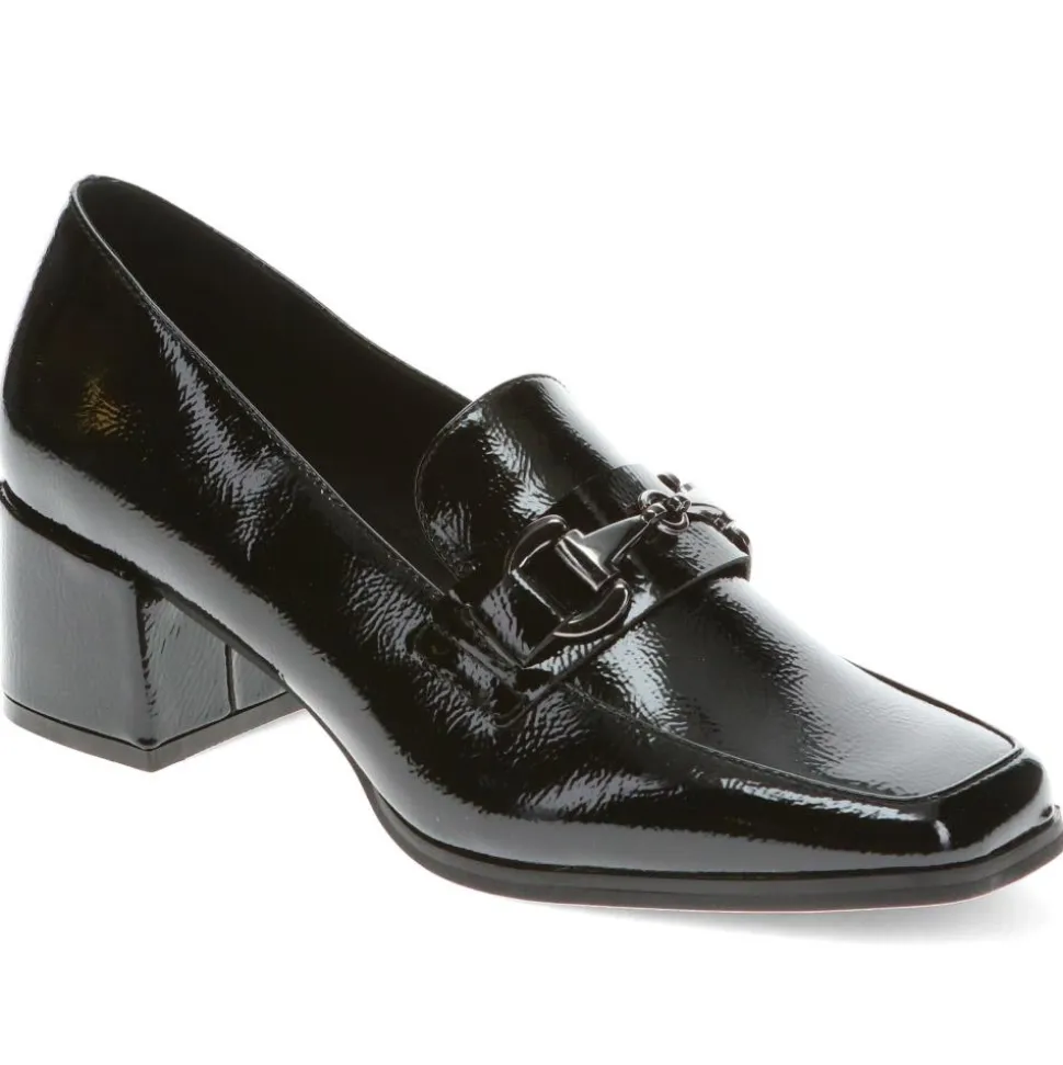 Smart Slip-On Loafers - Black Patent
