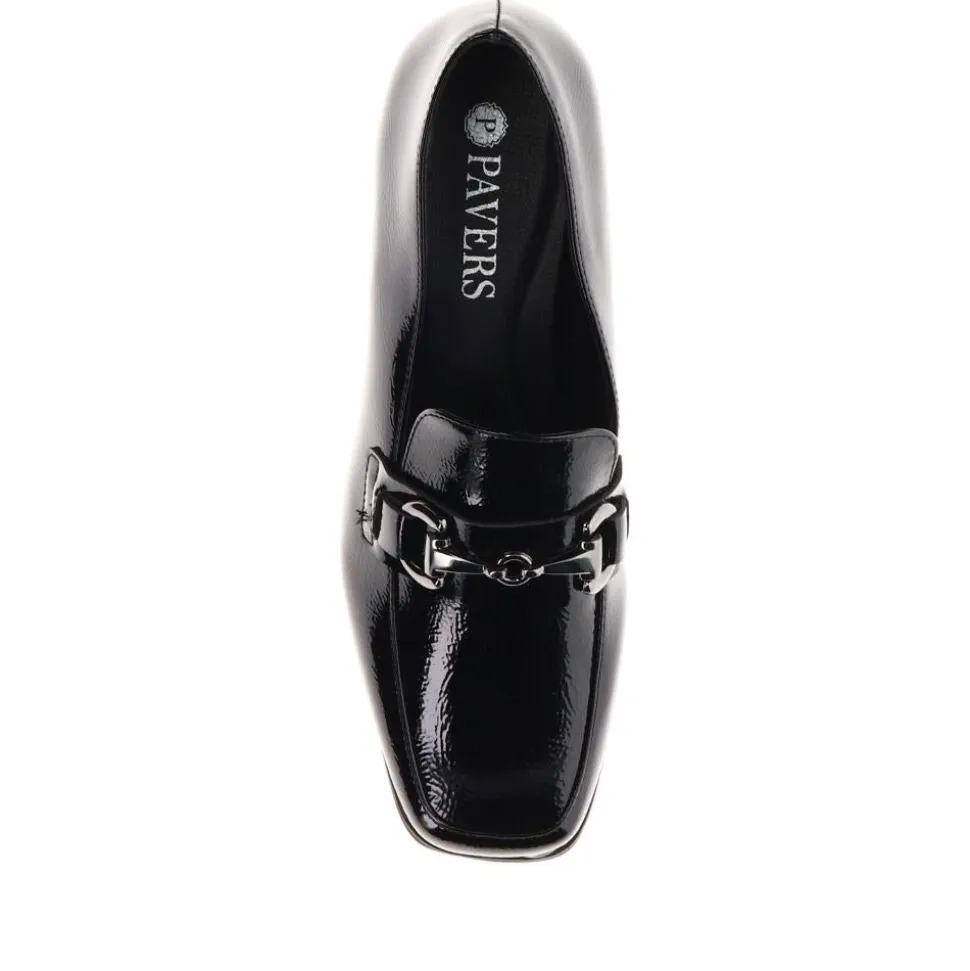 Smart Slip-On Loafers - Black Patent