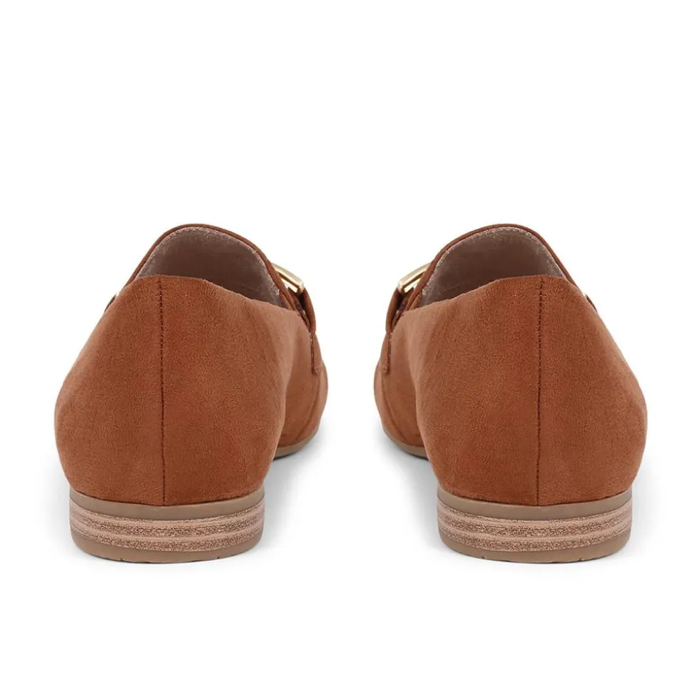 Smart Slip On Loafers - Cognac