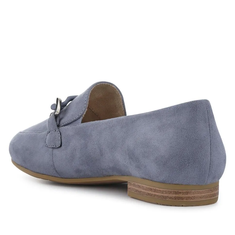 Smart Slip On Loafers - Light Blue