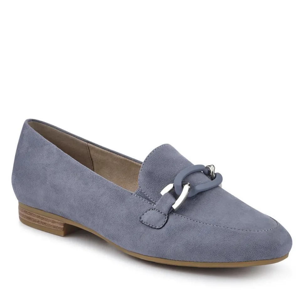 Smart Slip On Loafers - Light Blue