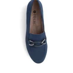 Smart Slip On Loafers - Navy