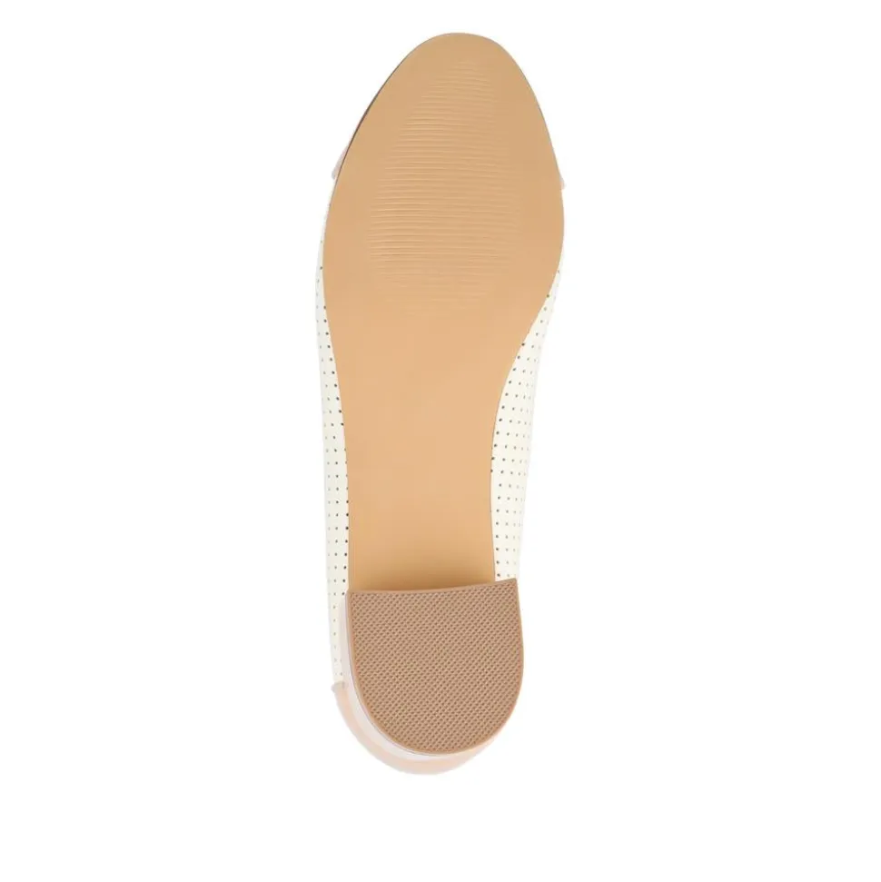 Smart Two-Tone Pumps - White-Beige