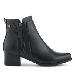 Smart Zip-Fastening Boots - Black