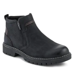 Smart Zip-Up Boots - Black