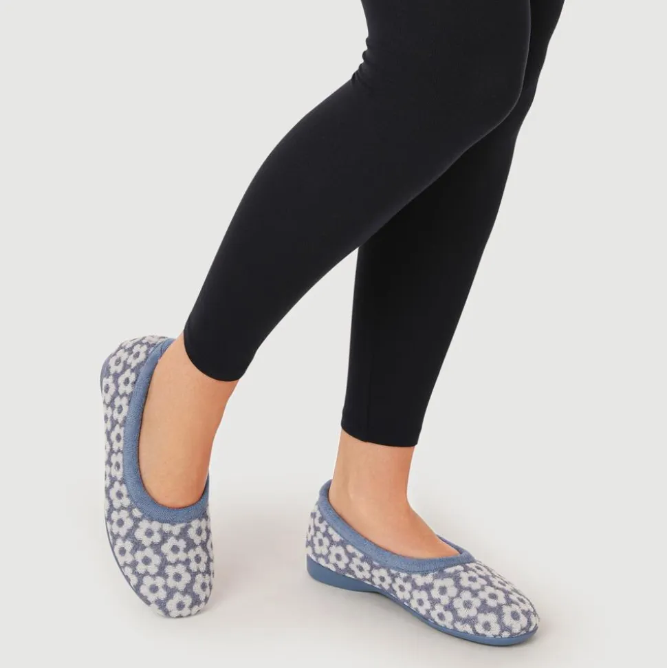 Soft Lightweight Full Slippers - Blue