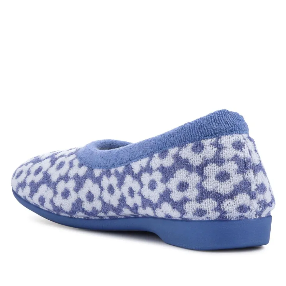 Soft Lightweight Full Slippers - Blue