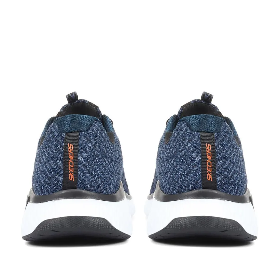 Solar Fuse Kryzik Lace-Up Trainers - Navy Multi