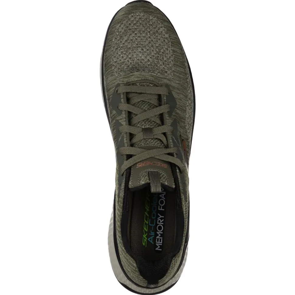 Solar Fuse Kryzik Lace-Up Trainers - Olive