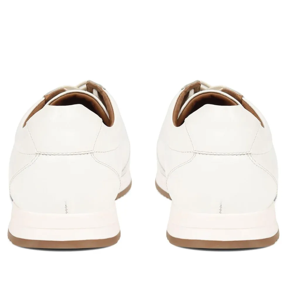 Southend2 Leather Trainers - White