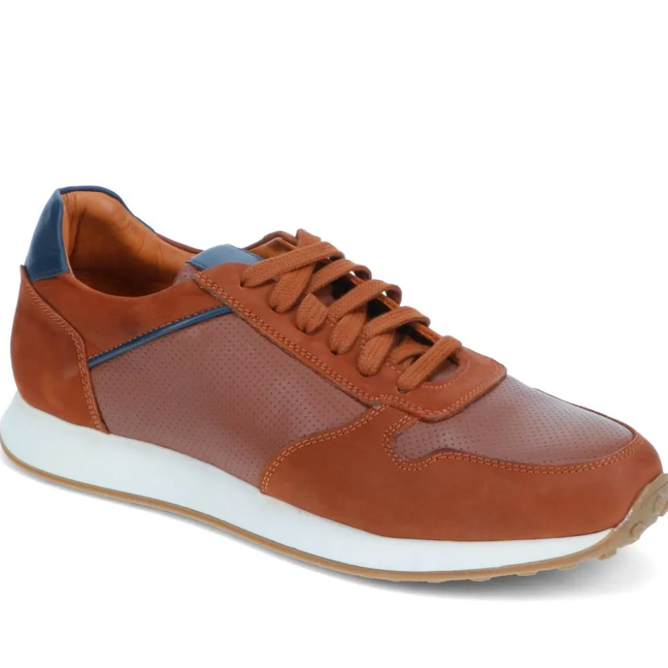 Southsea Lace-Up Trainers - Tan