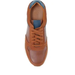 Southsea Lace-Up Trainers - Tan