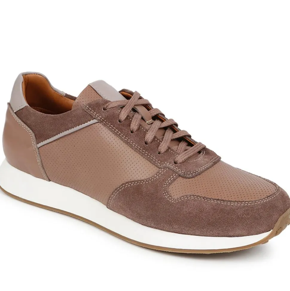 Southsea Lace-Up Trainers - Taupe