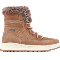 Standard Lace-Up Snow Boots - Tan