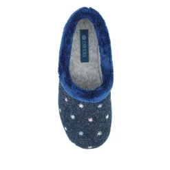 Star Pattern Full Slippers - Navy
