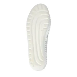 Stitched Leather Pumps - White