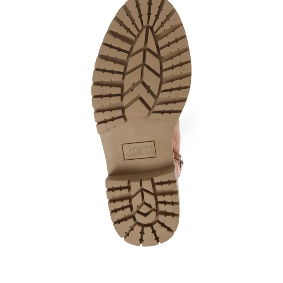 Susanna Leather Hiker Boots - Tan