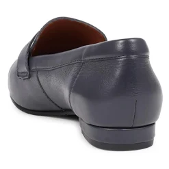 Synara Leather Loafers - Navy