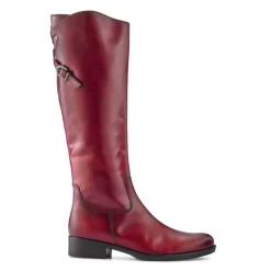 Tall Leather Long Boots - Tan