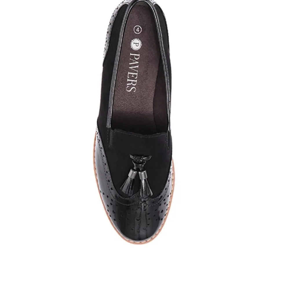 Tassel Loafers - Black