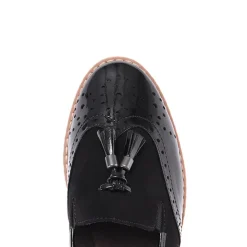 Tassel Loafers - Black
