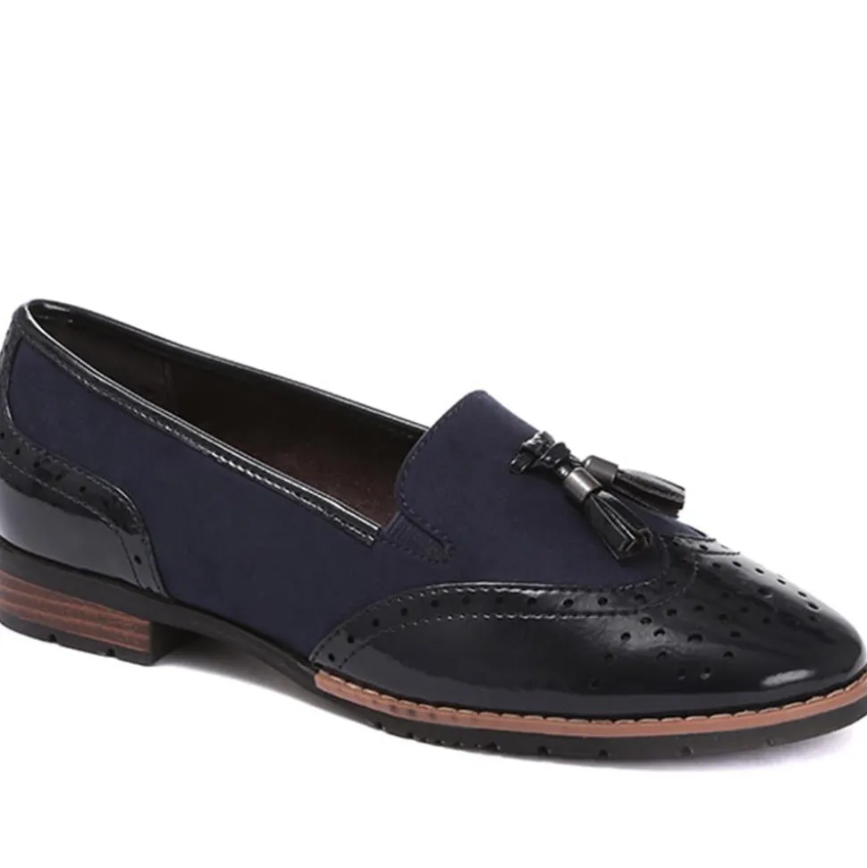 Tassel Loafers - Navy