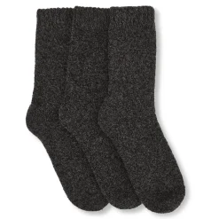 Three Pack Mens Socks - Black