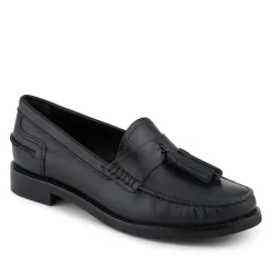 Tiffany Smart Leather Moccasins - Black