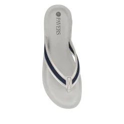 Toe-Post Sandals - Navy