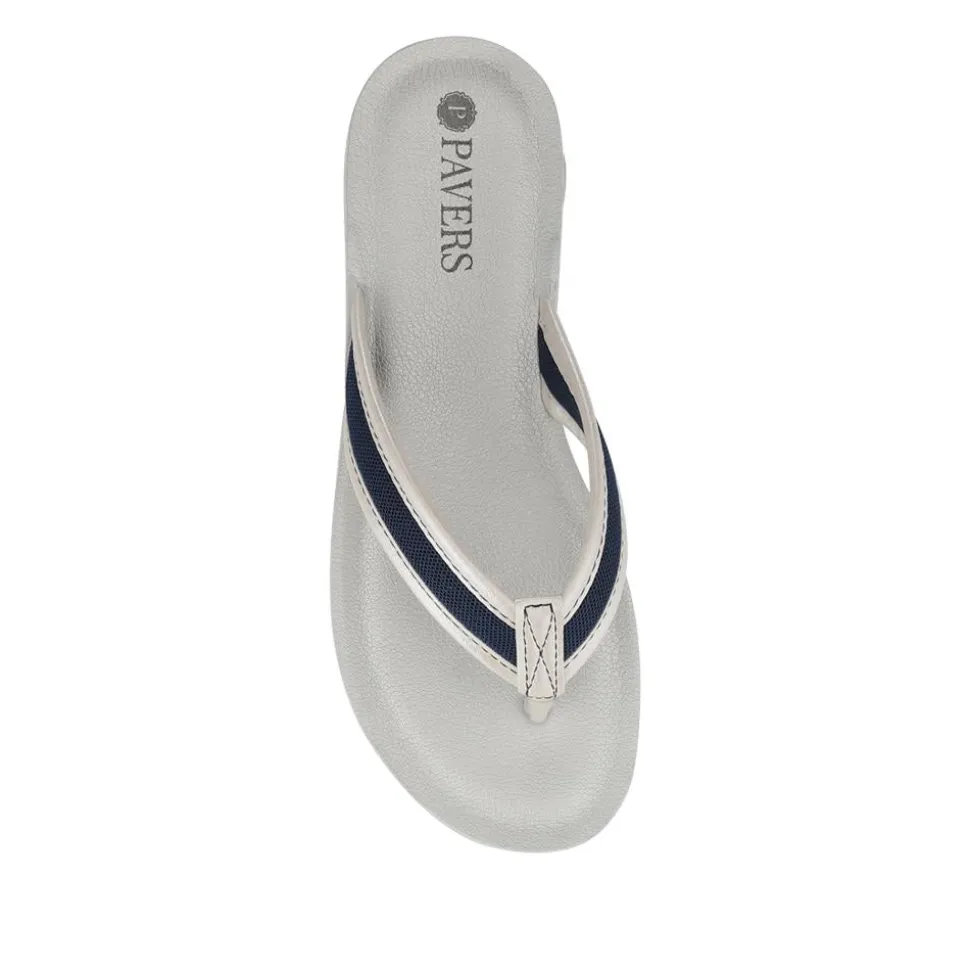 Toe-Post Sandals - Navy