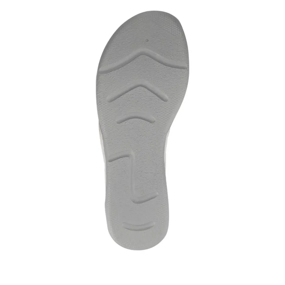 Toe-Post Sandals - White-White