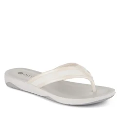 Toe-Post Sandals - White-White