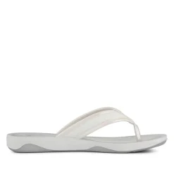 Toe-Post Sandals - White-White