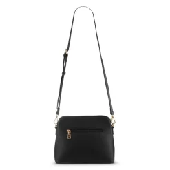 Tonal Cross-Body Bag - Black