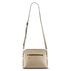 Tonal Cross-Body Bag - Gold