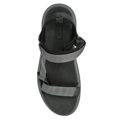 Touch-Fastening Casual Sandals - Grey