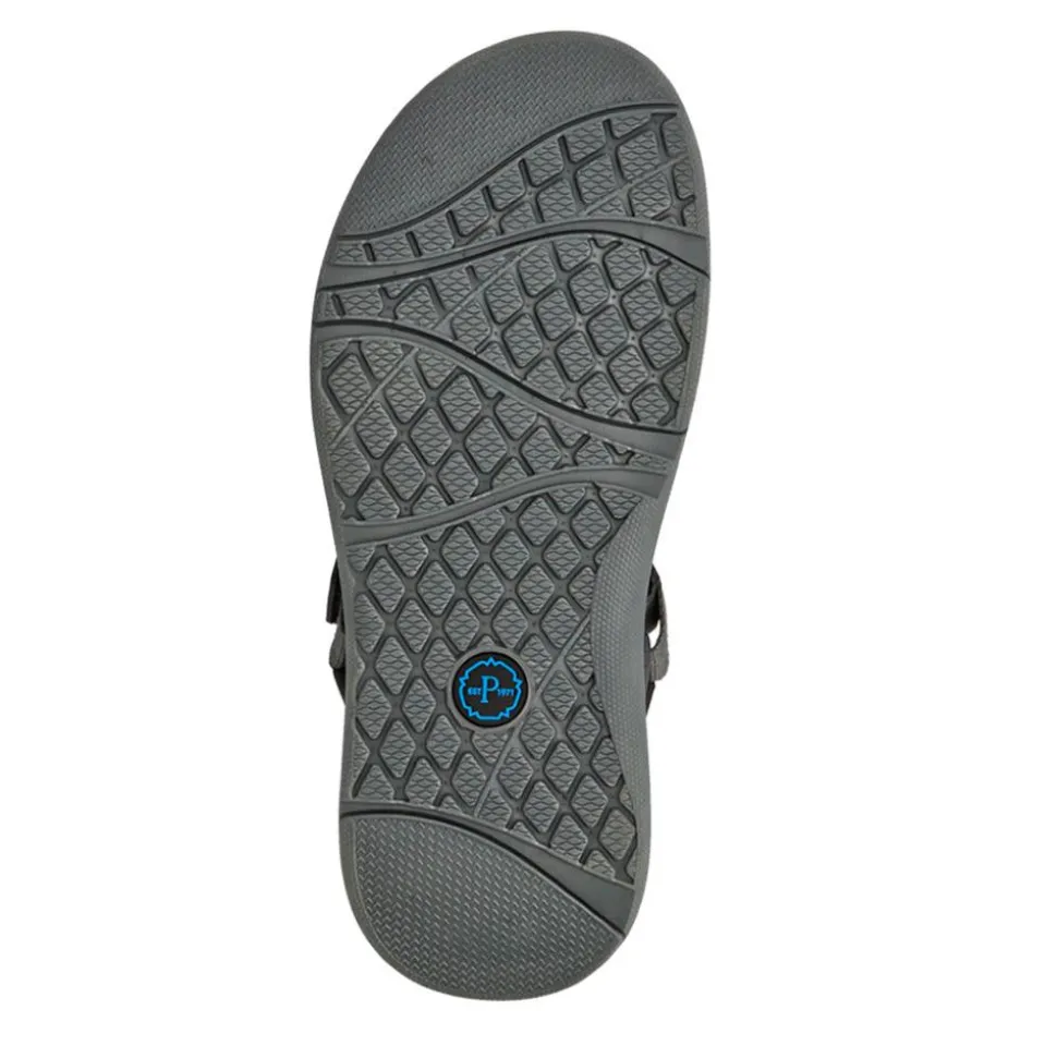 Touch-Fastening Casual Sandals - Grey
