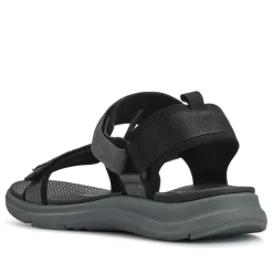 Touch-Fastening Casual Sandals - Grey