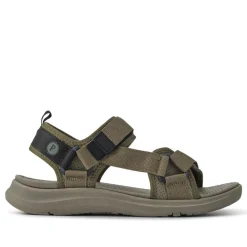 Touch-Fastening Casual Sandals - Khaki